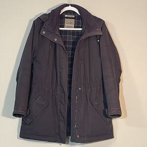 Pacific Trail Women Navy Hooded Utility Jacket Outdoor S Cold Weather Collection